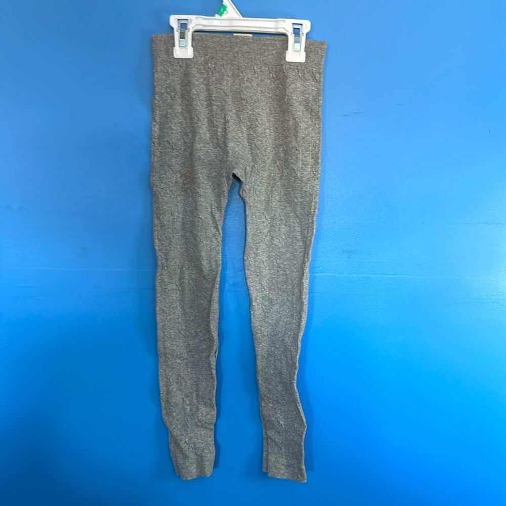 Girls Size 7 8 Leggings Lot 3 Pair Faded Glory 2 + 1 Unbranded Stretch Pants